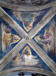 Histoire de Saint Bernardin, les évangélistes (Tetramorphe)