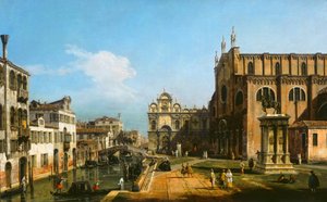 Le Campo di SS. Giovanni e Paolo, Venise, 1743-1747