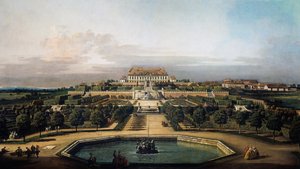 Le château impérial de Schlosshof, côté jardin