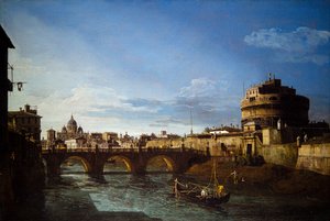Deux vues de Rome