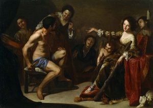 Hercule et Omphale, vers 1640