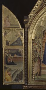 Nativité (panneau de gauche)