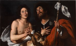 Saints Roch et Sébastien - Bernardo Strozzi