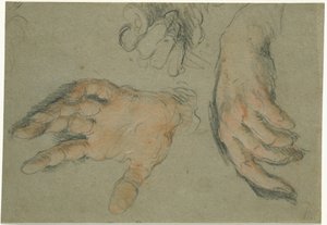 Étude de trois mains