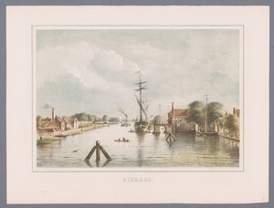 Vue de la ville à Alkmaar