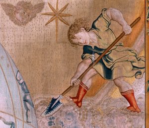 Hercule soutenant la sphère céleste (série Les Sphères)
