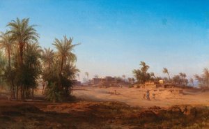 Une scène en Égypte