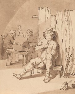 Paysanne ivre dans une auberge, 1775