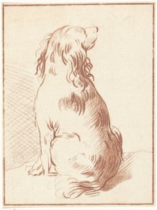 Chien assis