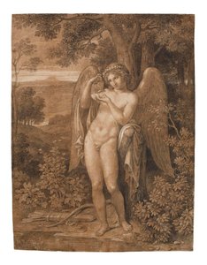 Cupidon avec un papillon - Bertel Thorvaldsen