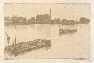 Brouillard sur la Tamise