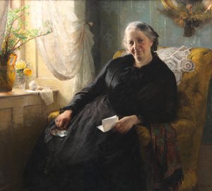 Portrait de Cecilie Trier, née Melchior - Bertha Wegmann