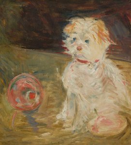 Chien au ballon - Berthe Morisot