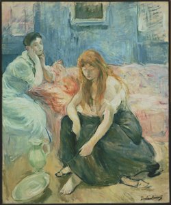 Deux femmes à leur toilette - Berthe Morisot