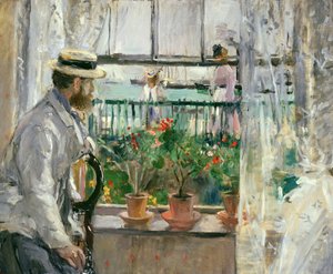 Eugène Manet (1834-92) sur l