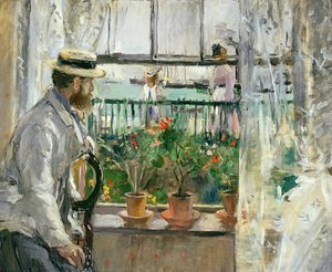 Eugène Manet sur l