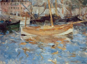 Le port de Nice - Berthe Morisot