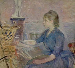 Paule Gobillard (1867-1946) peignant