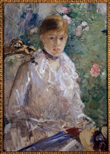 Été ou Portrait de fille par Berthe Morisot
