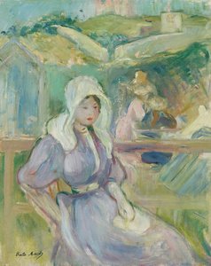 Sur la plage à Portrieux, 1894