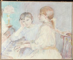 Le Piano, 1888 - Berthe Morisot