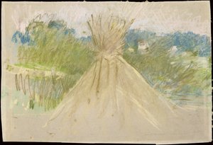 La petite meule de foin, 1882
