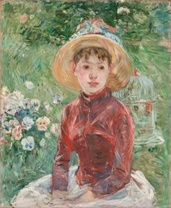 Jeune fille sur l