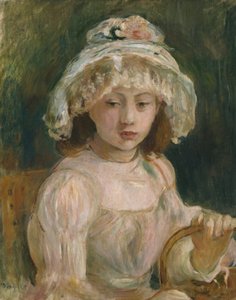 Jeune fille avec chapeau - Berthe Morisot