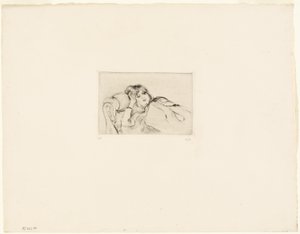 Jeune femme au repos - Berthe Morisot