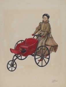 Chariot et poupée - Beverly Chichester