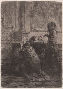 I Fratelli sono al campo Les hommes sont dans le champ, 1870 - Bianchi Mose