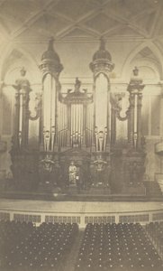 Grand Orgue, dans Music Hall, Boston, Mass, vers 1900 - Bierstadt Brothers
