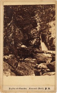 Rapides et cascades, Franconia Notch, New Hampshire
