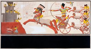 Ramsès II à la bataille de Qadesh, 1275 av. J.-C.