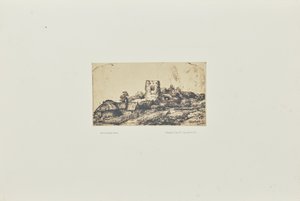 [Paysage avec une tour carrée]