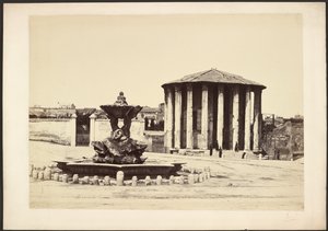 [Temple de Vesta - Rome] - Bisson Frères