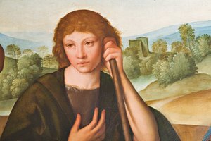 Adoration des bergers, Madonna avec l