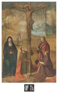 Jésus-Christ Crucifix, Boccaccio Boccaccino