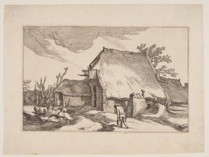 Planche 5, tirée de Paysages avec fermes