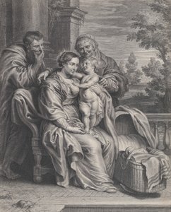 La Sainte Famille avec Sainte Anne, ca. 1625-35