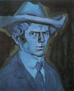 Autoportrait, 1909 - Bohumil Kubišta