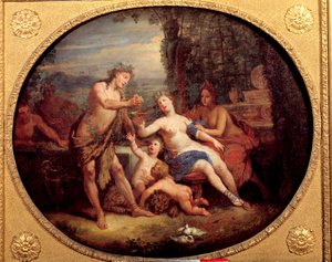 Représentation des divinités Bacchus, Vénus et Cérès