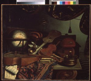 Nature morte aux instruments de musique - Bonaventura Bettera