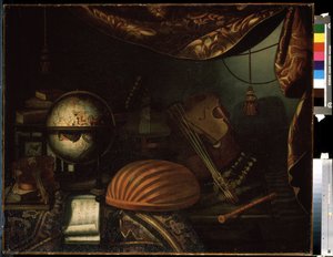 Nature morte aux instruments de musique - Bonaventura Bettera