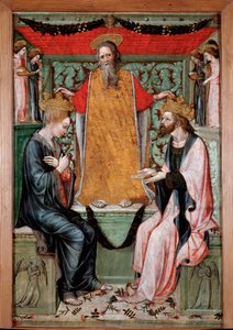 Le Couronnement de la Vierge et du Christ - Bonifacio Bembo