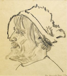 Konstantin Stanislavsky en Satin dans la pièce Les Bas-Fonds de M. Gorki, 1922