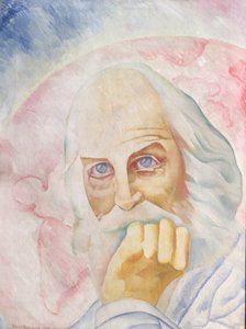 Portrait de Walt Whitman (1819-92)