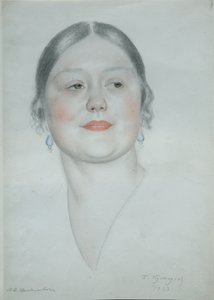 Portrait de Maria Dmitrievna Chostakovitch, 1923