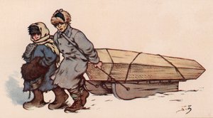 Un enterrement en Russie soviétique
