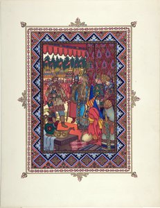 Illustration pour le conte de fées Marya Morevna - Boris Vasilievich Zvorykin